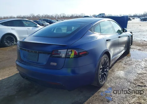 2023 Tesla Model S Plaid Tri Motor All-Wheel Drive z USA, uszkodzony, nr VIN 5YJSA1E69PF519391